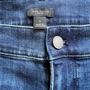 Ann Taylor Factory Indigo Denim Pants